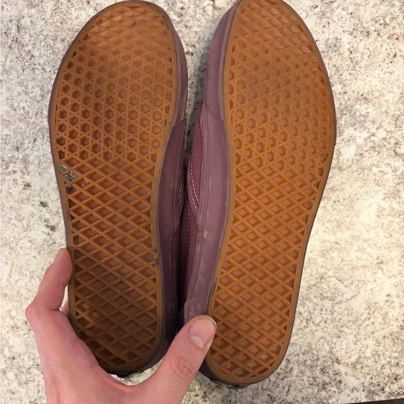 Vans Plum Wine Slip On Shoes - Picture 4 of 6